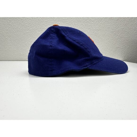 Twins Enterprise Kids MLB New York Mets Baseball Hat Blue Flexfit Fitted Cap - Picture 10 of 12